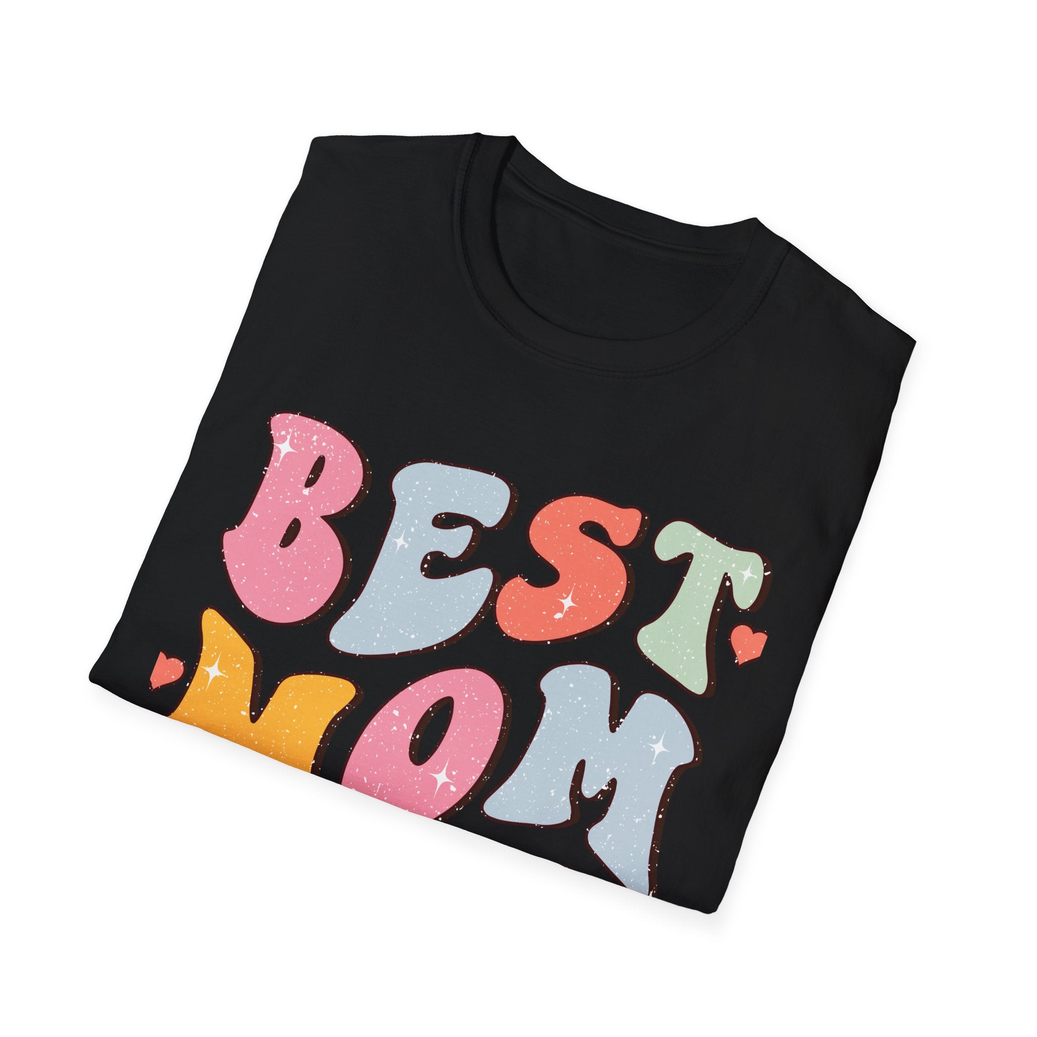 Best Mom Ever T-Shirt — Retro Colorful Mother's Day Tee