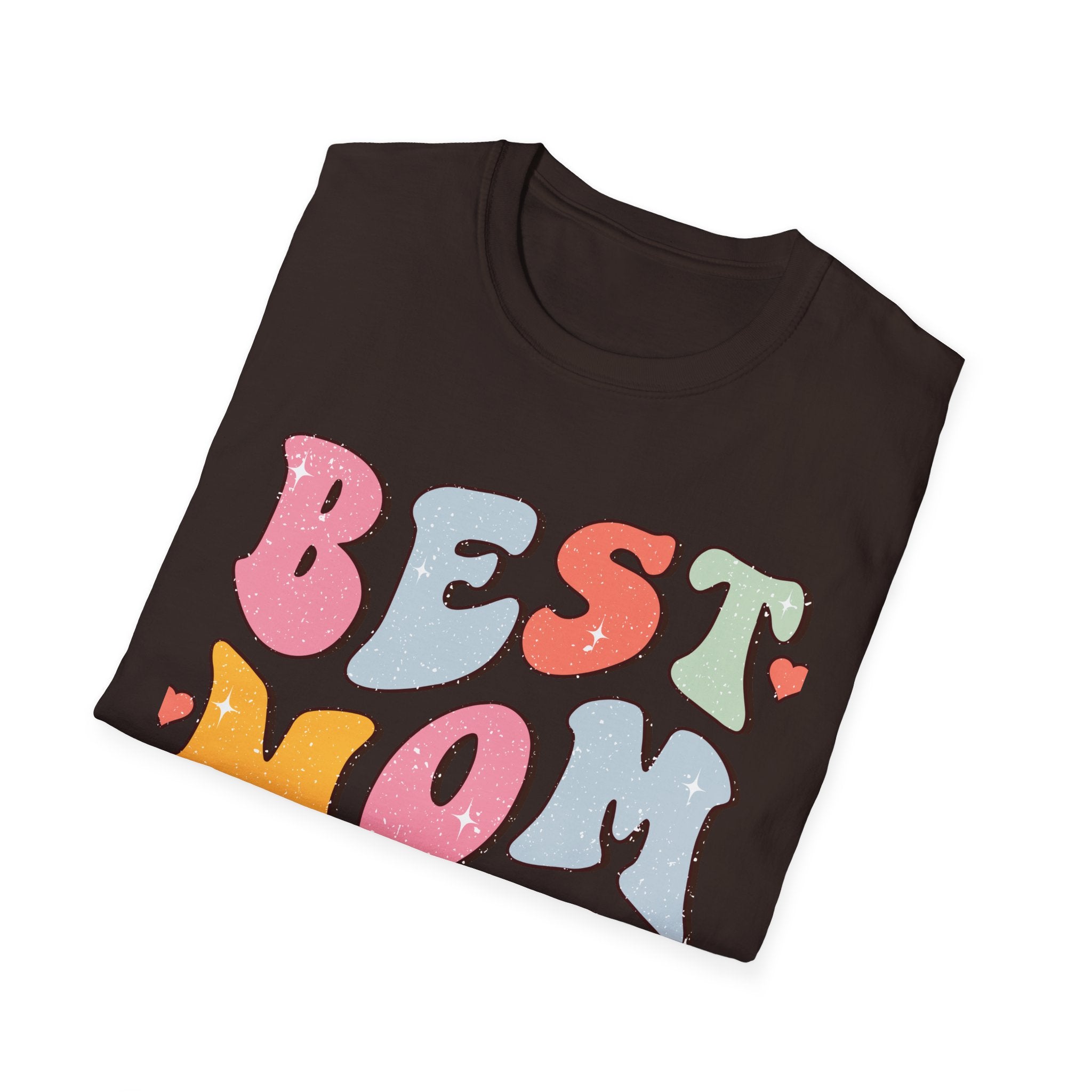 Best Mom Ever T-Shirt — Retro Colorful Mother's Day Tee
