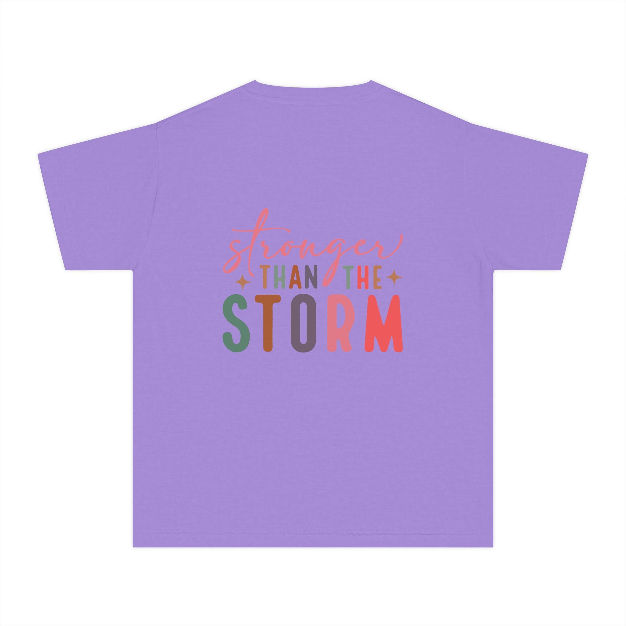 God Designed Me Tee Stronger Than The Storm Youth T-Shirt