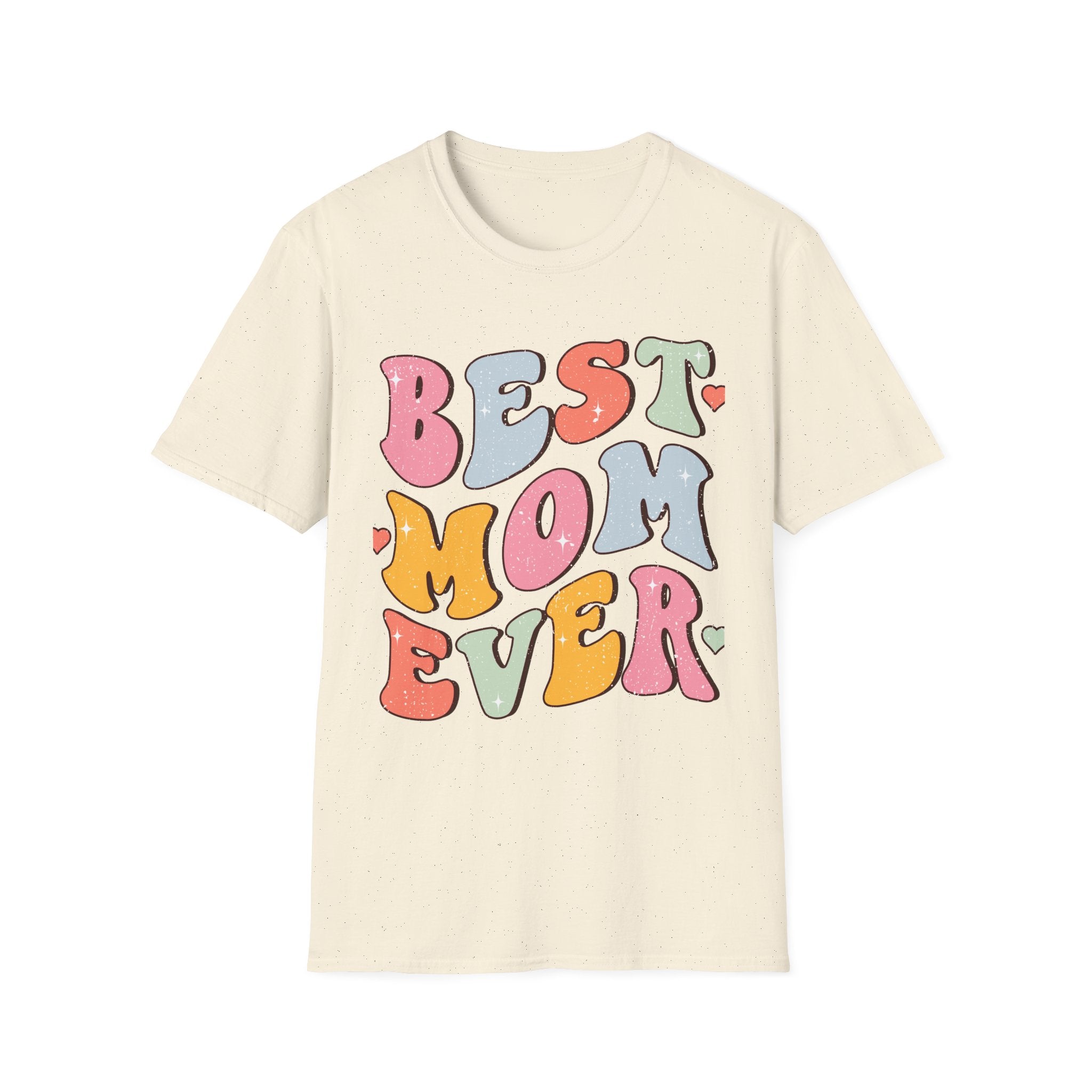 Best Mom Ever T-Shirt — Retro Colorful Mother's Day Tee