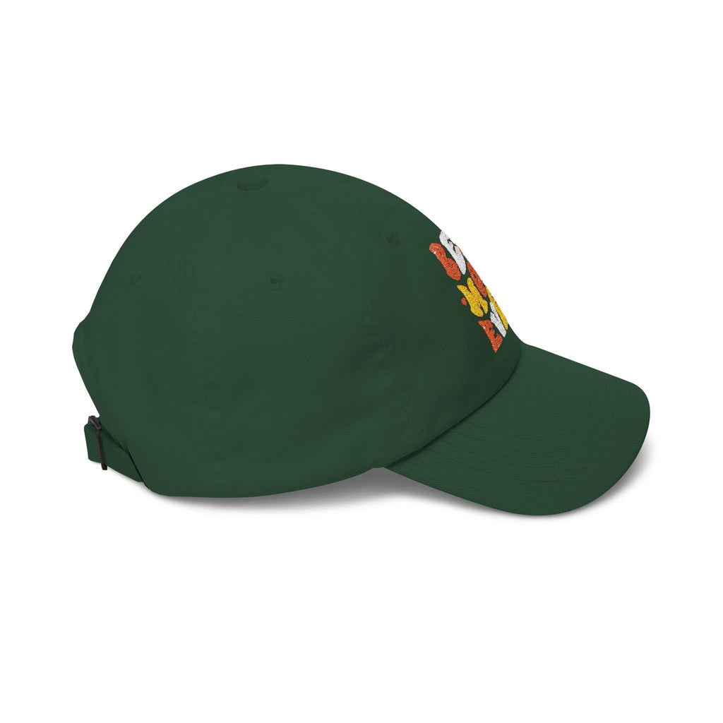 Dad Cap — "Best Mom Ever" Retro Floral Embroidered Dad Cap