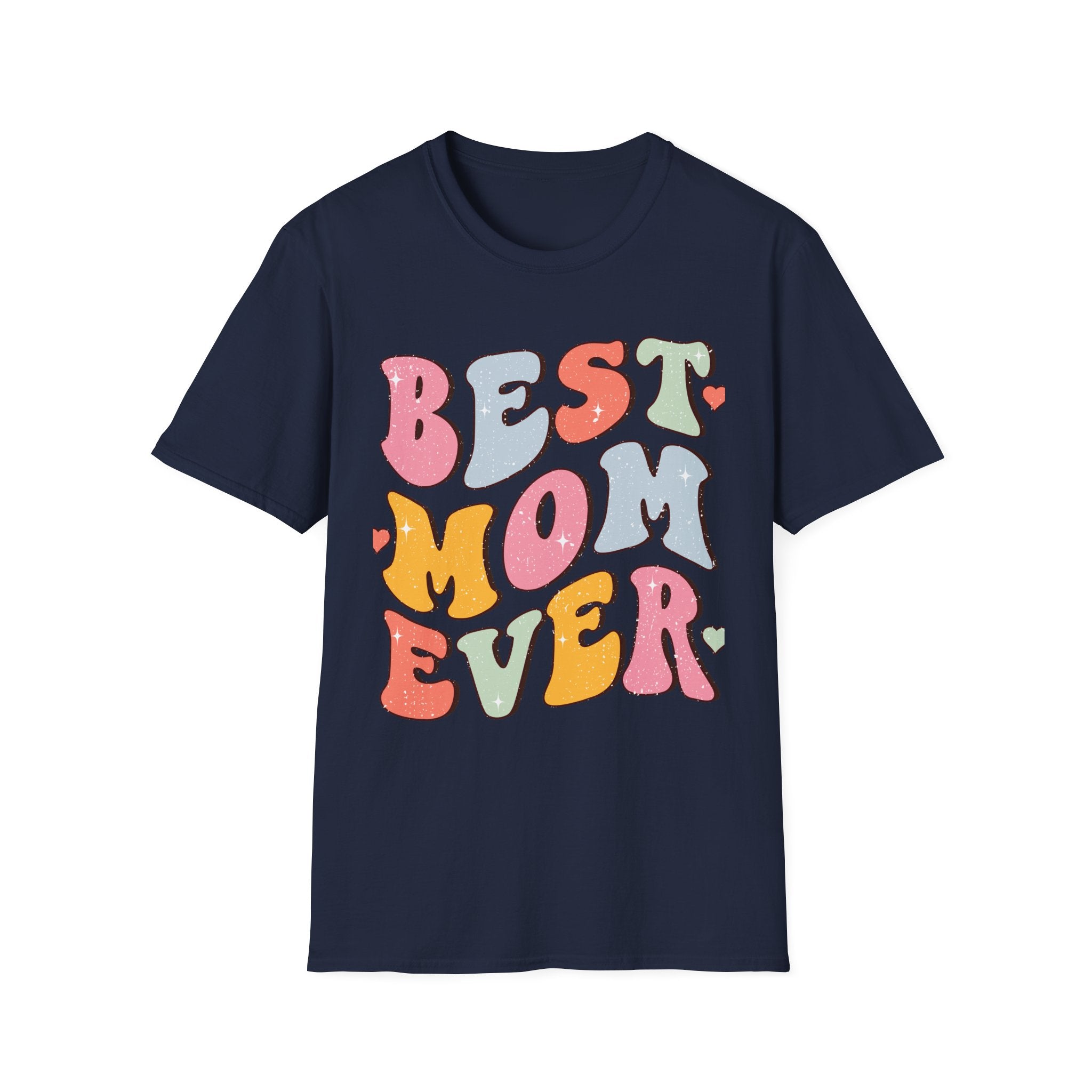 Best Mom Ever T-Shirt — Retro Colorful Mother's Day Tee