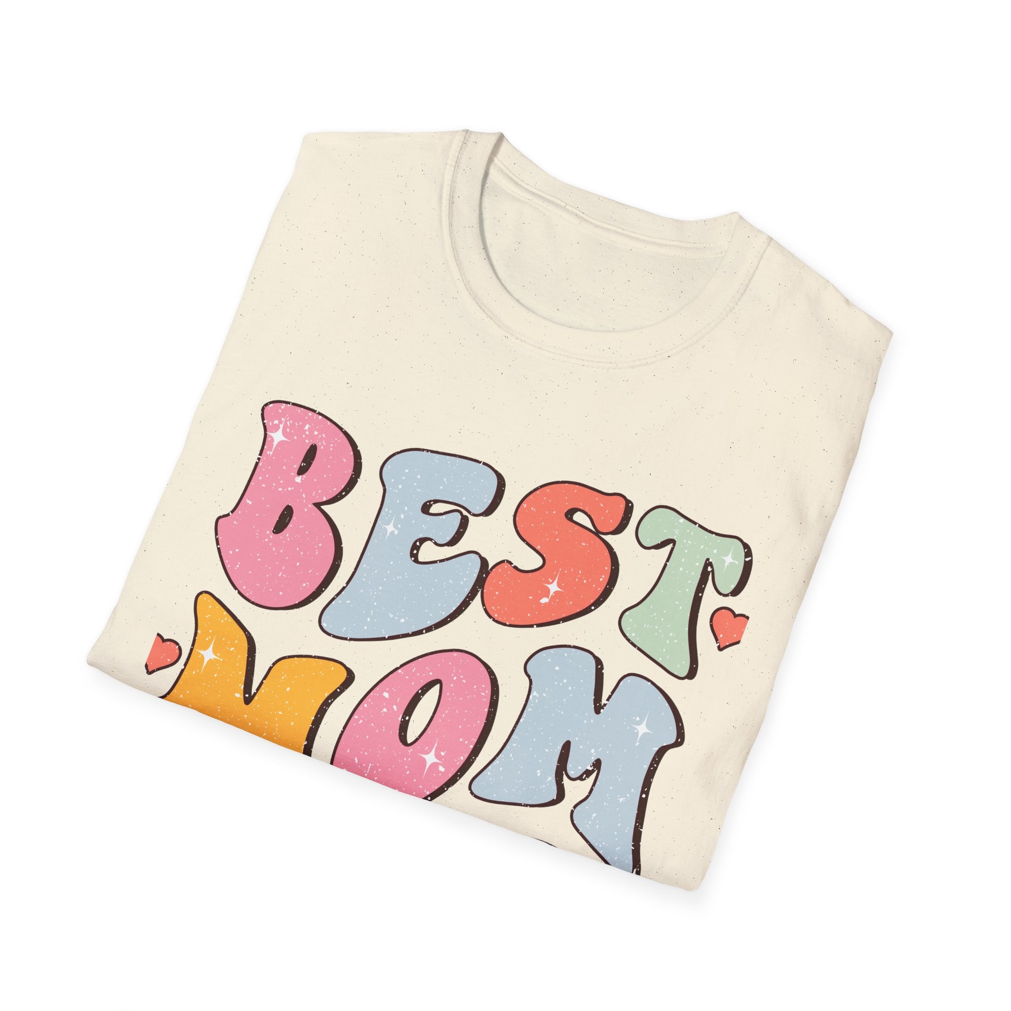 Best Mom Ever T-Shirt — Retro Colorful Mother's Day Tee