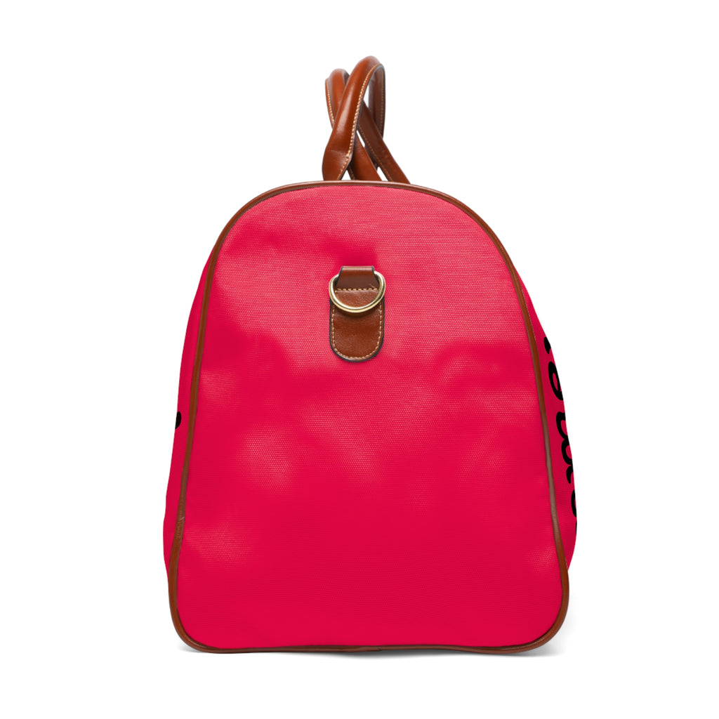 Beach Duffle Bag – "Summer Days, Ocean Waves" Waterproof Travel Bag