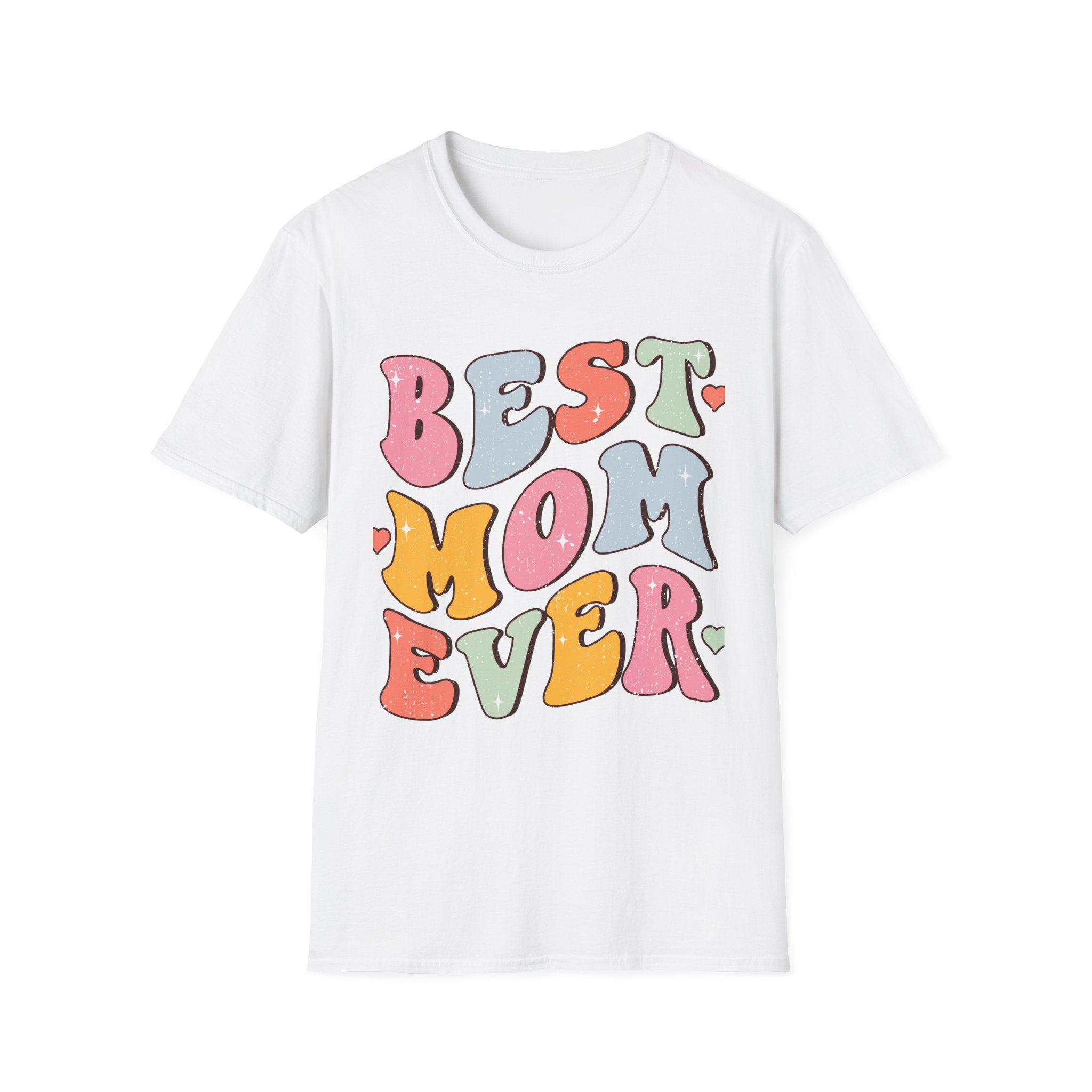 Best Mom Ever T-Shirt — Retro Colorful Mother's Day Tee