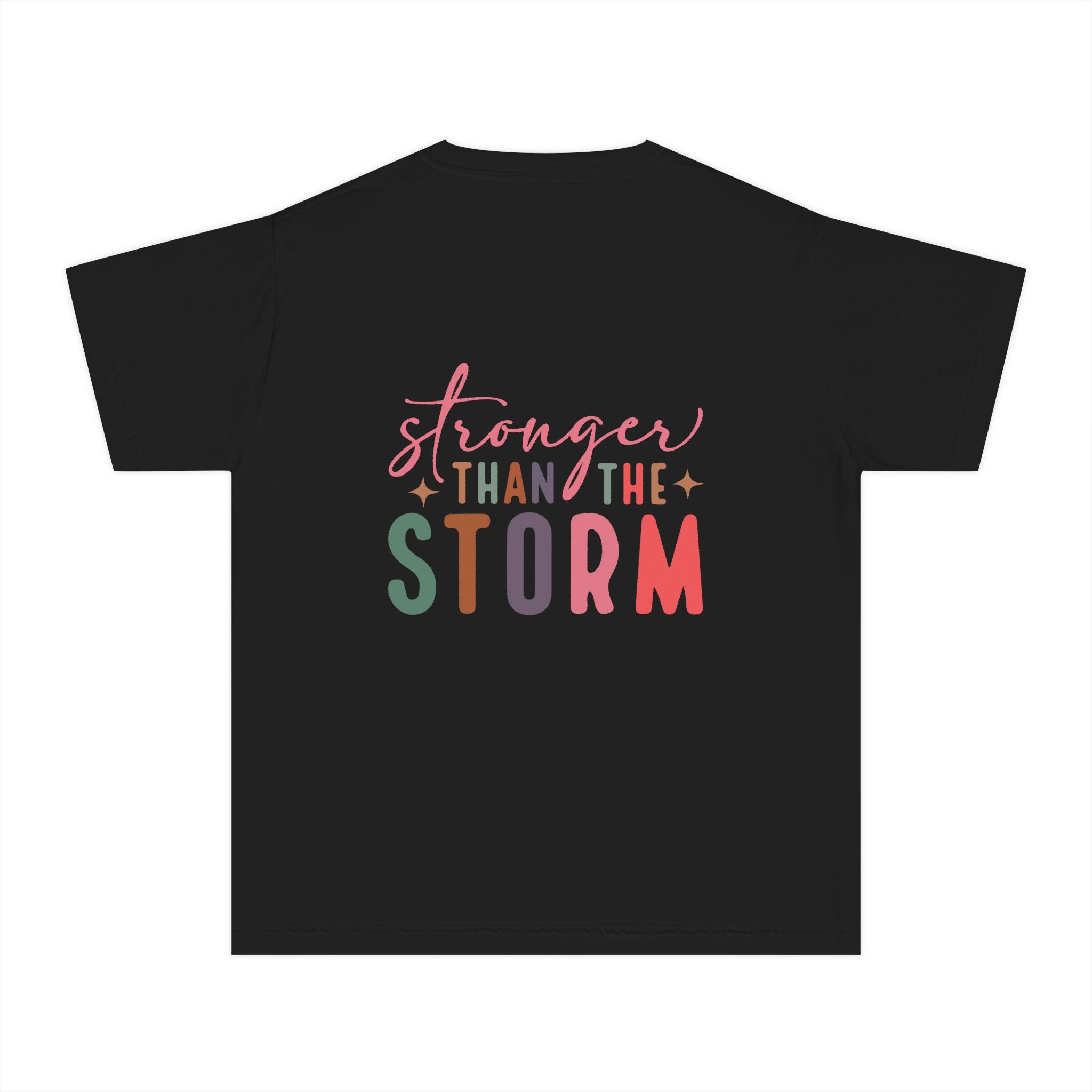 God Designed Me Tee Stronger Than The Storm Youth T-Shirt