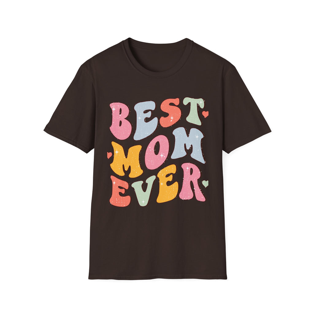 Best Mom Ever T-Shirt — Retro Colorful Mother's Day Tee