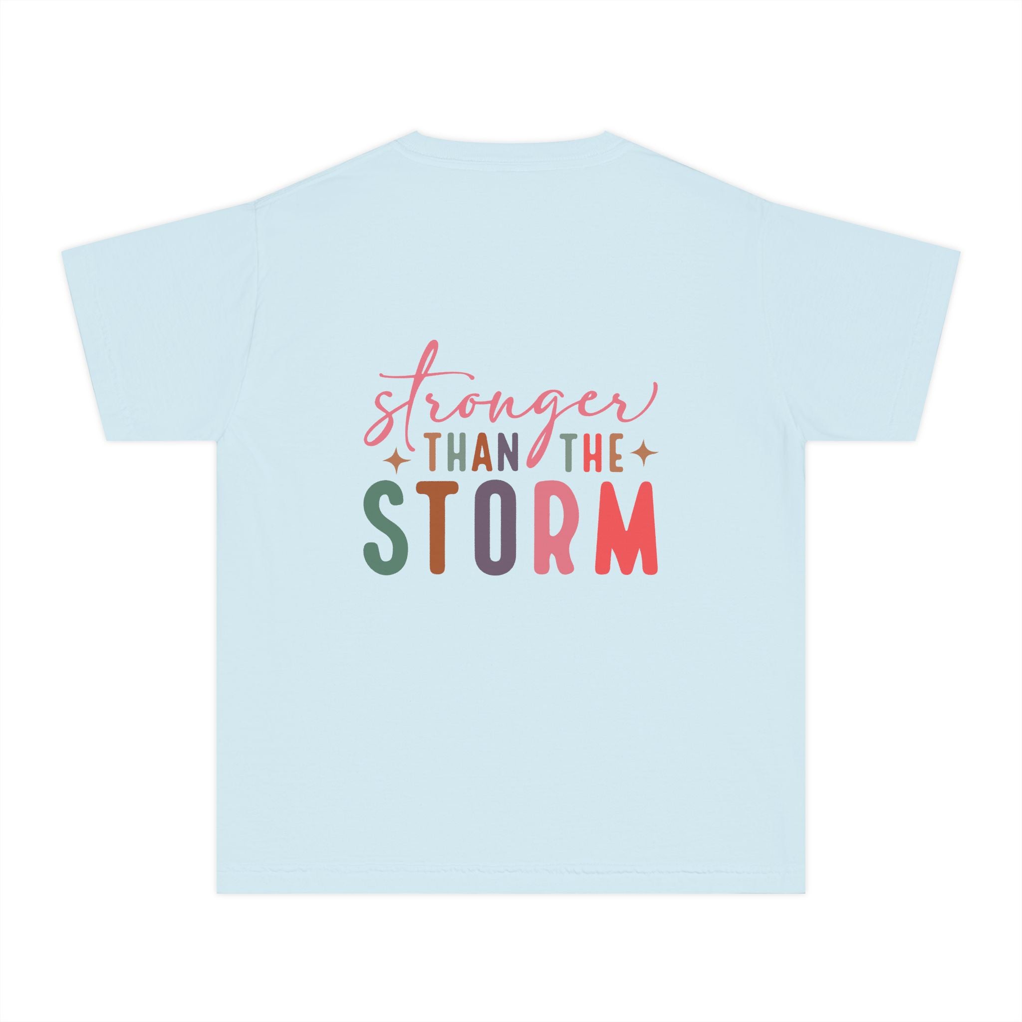 God Designed Me Tee Stronger Than The Storm Youth T-Shirt