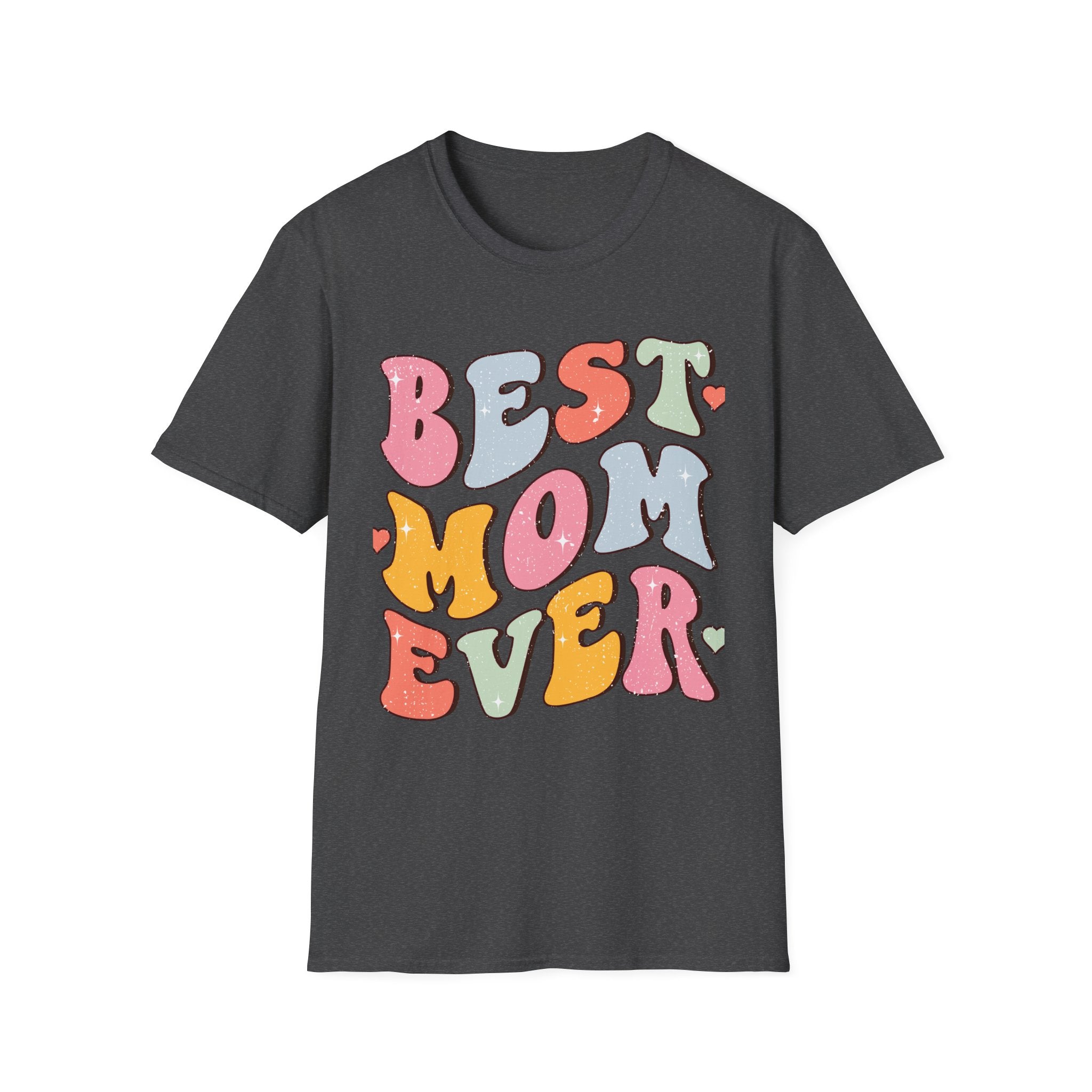 Best Mom Ever T-Shirt — Retro Colorful Mother's Day Tee