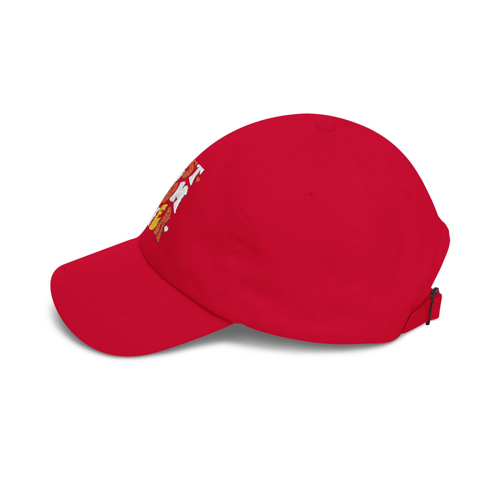 Dad Cap — "Best Mom Ever" Retro Floral Embroidered Dad Cap