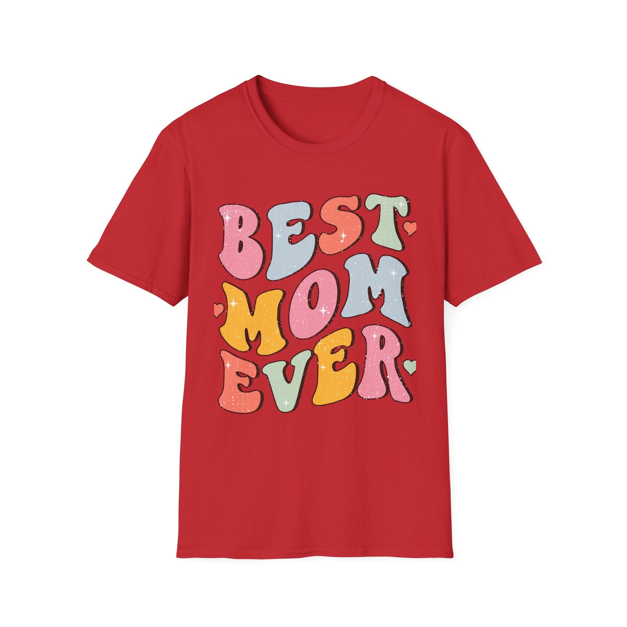 Best Mom Ever T-Shirt — Retro Colorful Mother's Day Tee