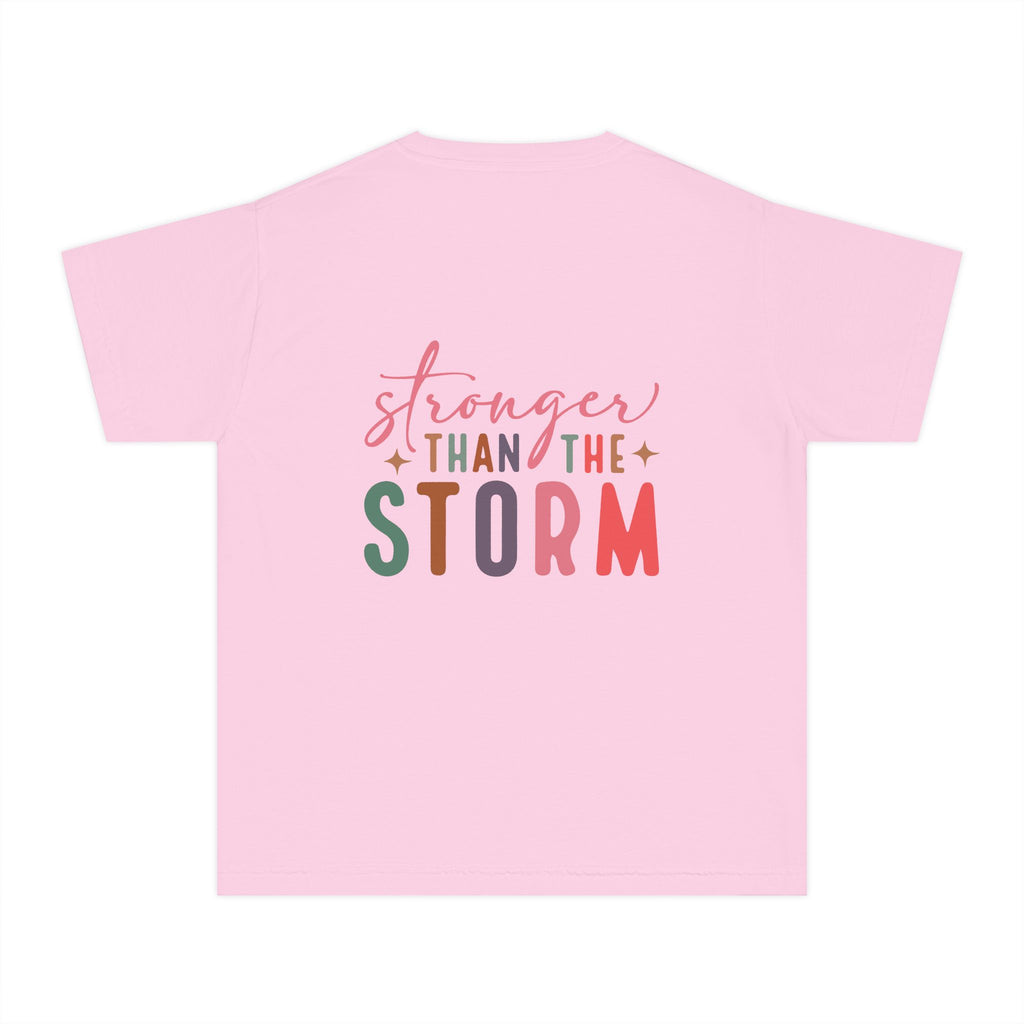 God Designed Me Tee Stronger Than The Storm Youth T-Shirt