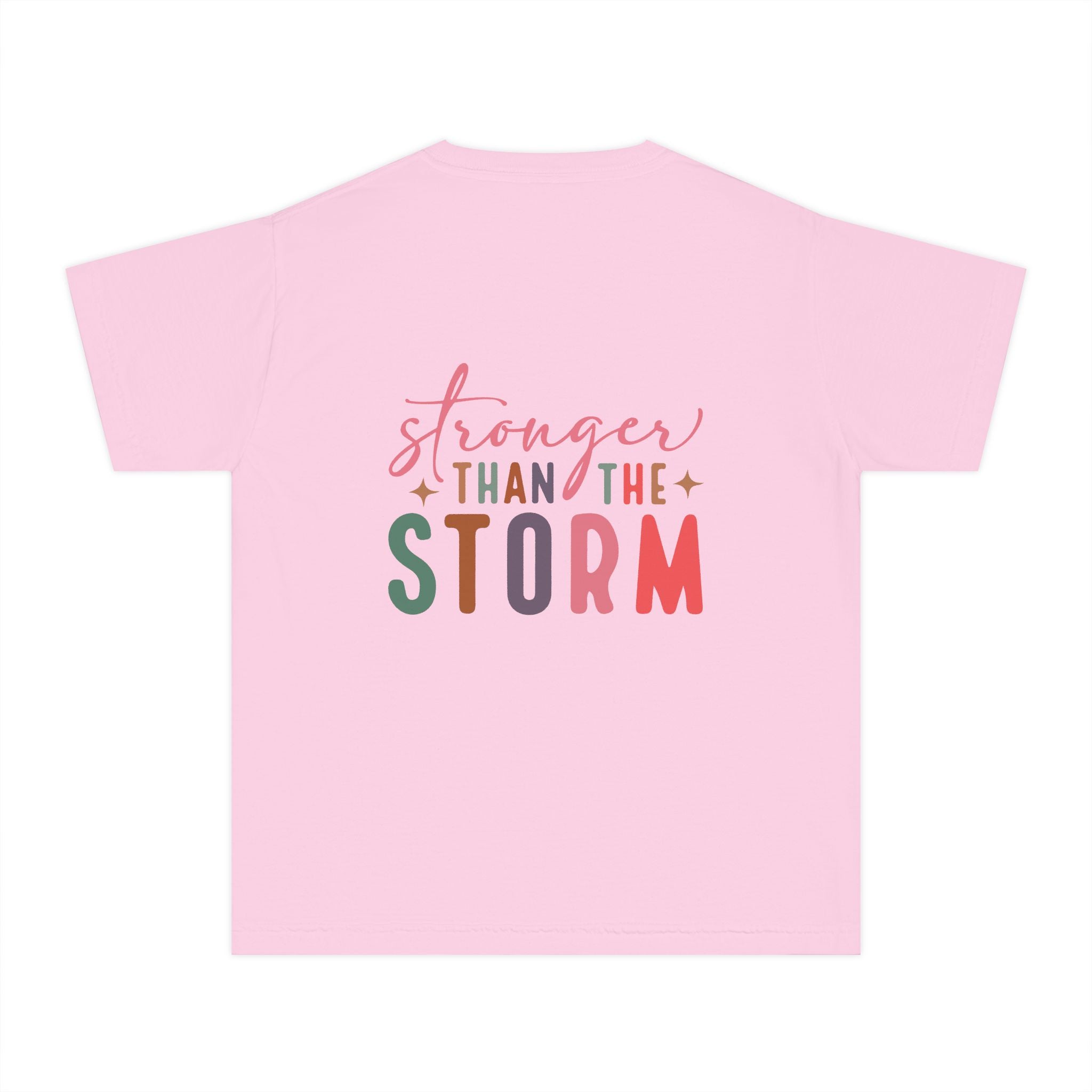 God Designed Me Tee Stronger Than The Storm Youth T-Shirt