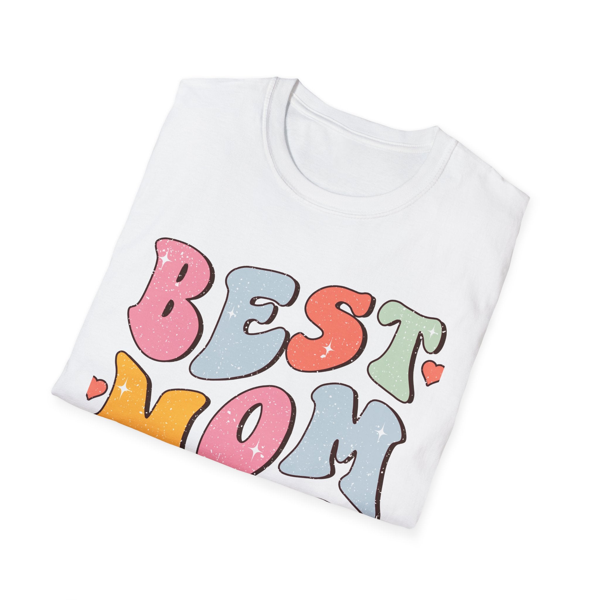 Best Mom Ever T-Shirt — Retro Colorful Mother's Day Tee