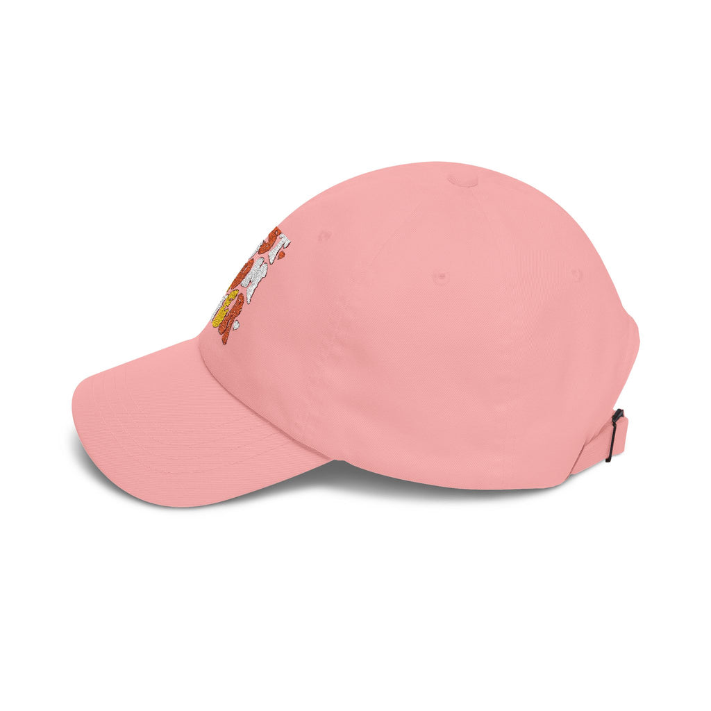 Dad Cap — "Best Mom Ever" Retro Floral Embroidered Dad Cap
