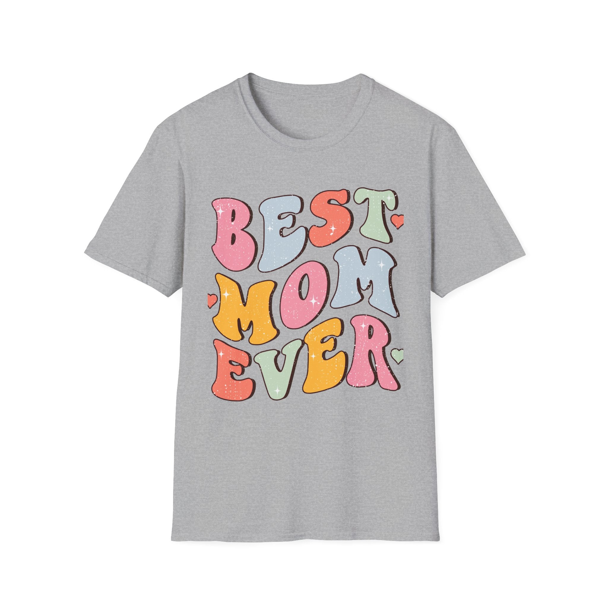 Best Mom Ever T-Shirt — Retro Colorful Mother's Day Tee