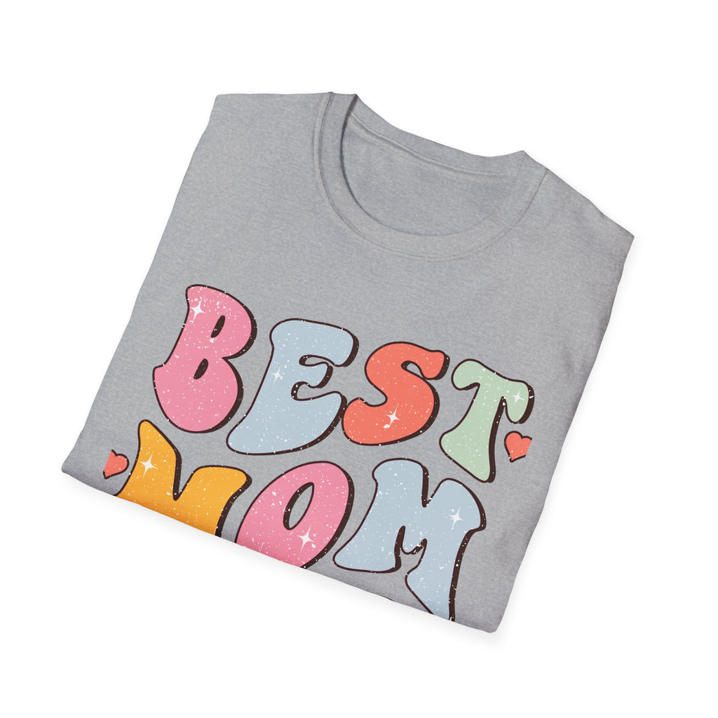 Best Mom Ever T-Shirt — Retro Colorful Mother's Day Tee