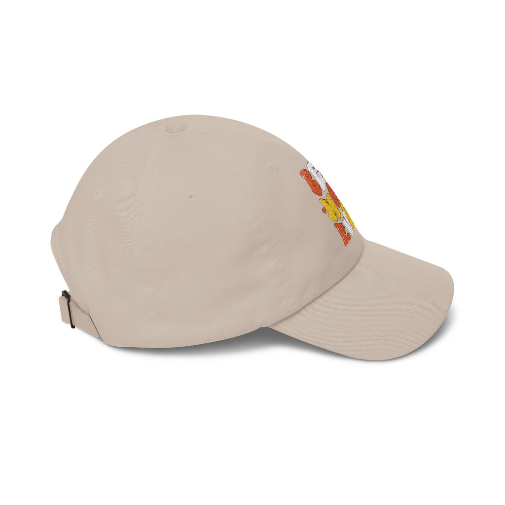 Dad Cap — "Best Mom Ever" Retro Floral Embroidered Dad Cap
