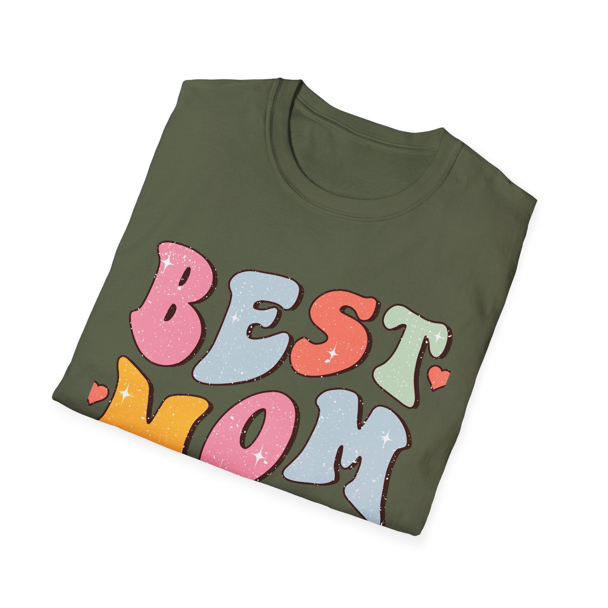 Best Mom Ever T-Shirt — Retro Colorful Mother's Day Tee