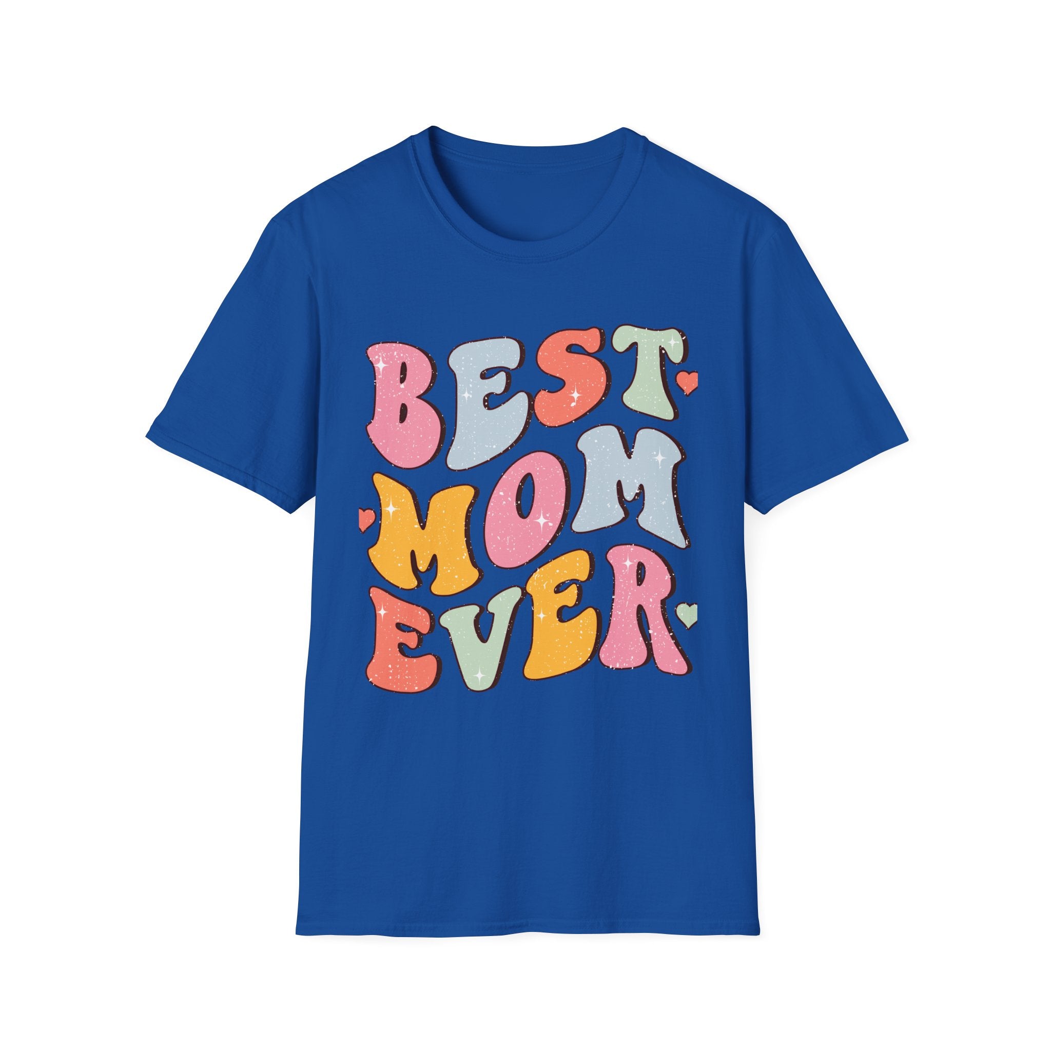 Best Mom Ever T-Shirt — Retro Colorful Mother's Day Tee