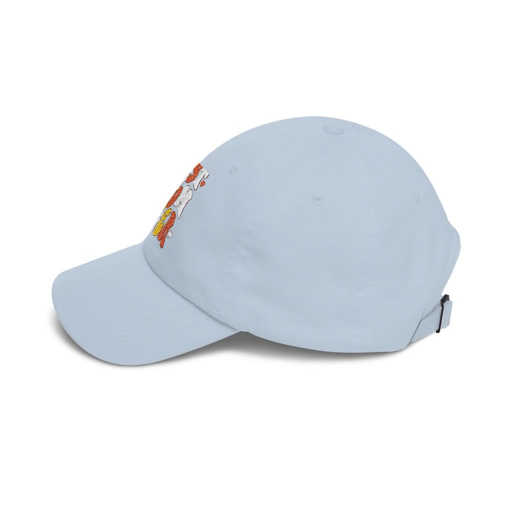 Dad Cap — "Best Mom Ever" Retro Floral Embroidered Dad Cap